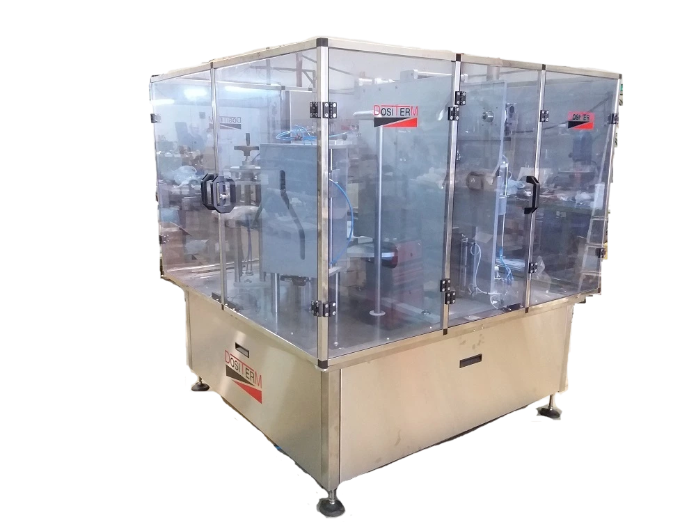 Termoselladora rotativa con vacío y gas
